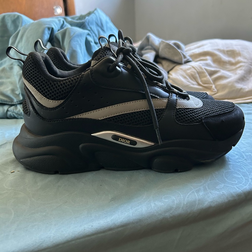 Dior Black and Gray Athletic Shoes 750 cash now or 650